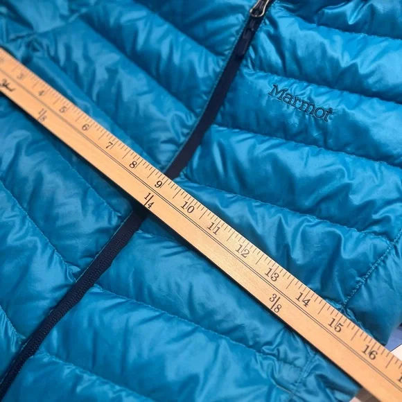 Marmot Blue Puffer Jacket s/p blue Mr - Picture 7 of 8